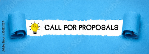 Call For Proposals