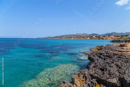 The coast of Aegina island © Rui Vale de Sousa