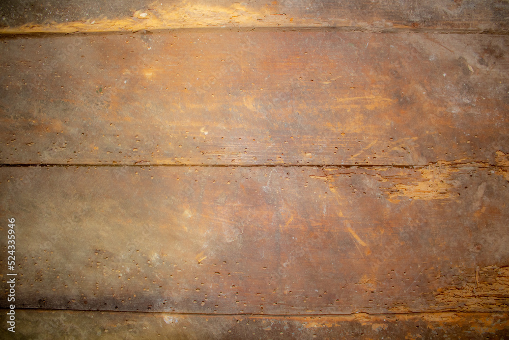 Fototapeta premium Old wood texture horizontal lines