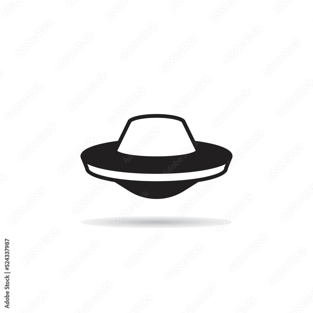 ufo icon on white background ufo icon on white background