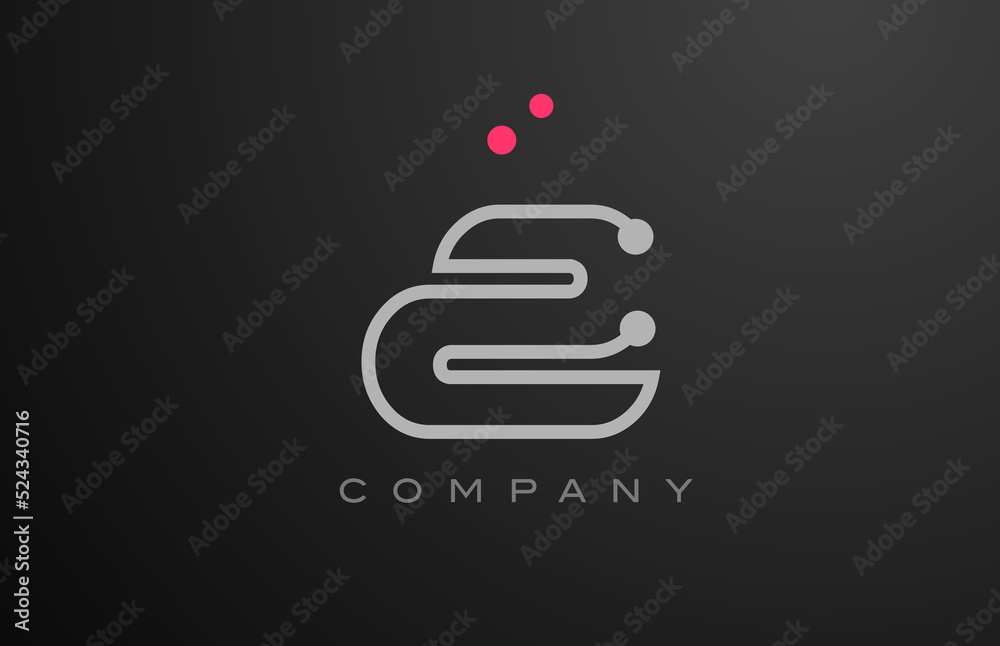 grey Z alphabet letter logo icon design with pink dot. Creative template for business and company grey Z alphabet letter logo icon design with pink dot. Creative template for business and company