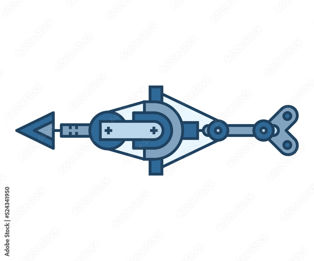 arrow weapon on white background vector illustration arrow weapon on white background vector illustration