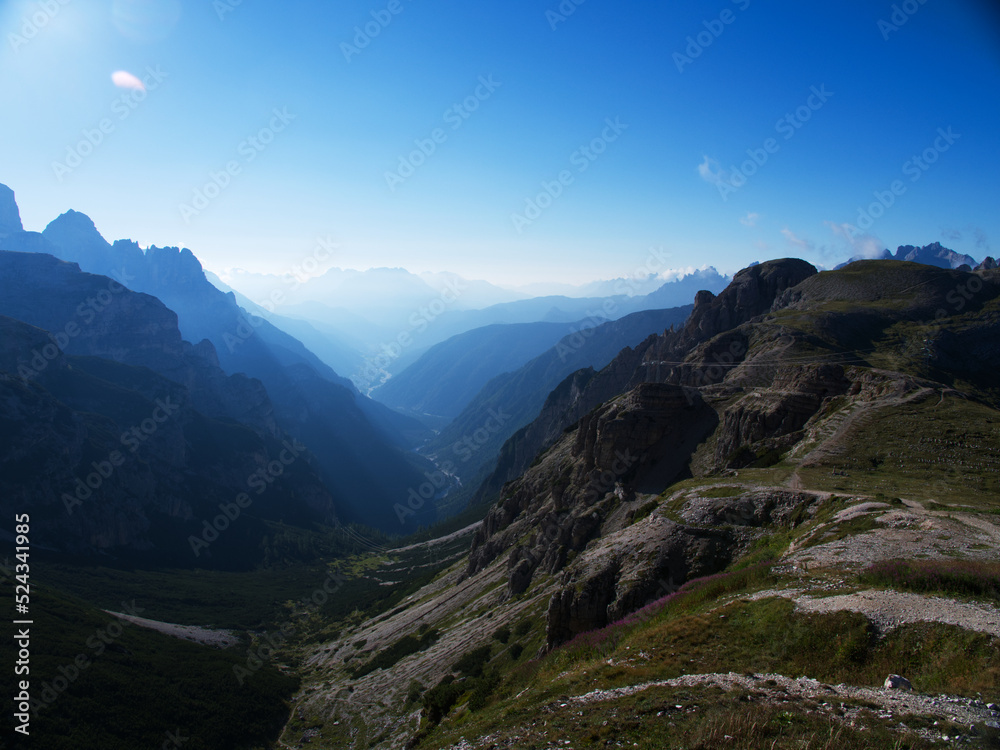 Fototapeta premium Passeggiando per le Tre Cime di Lavaredo