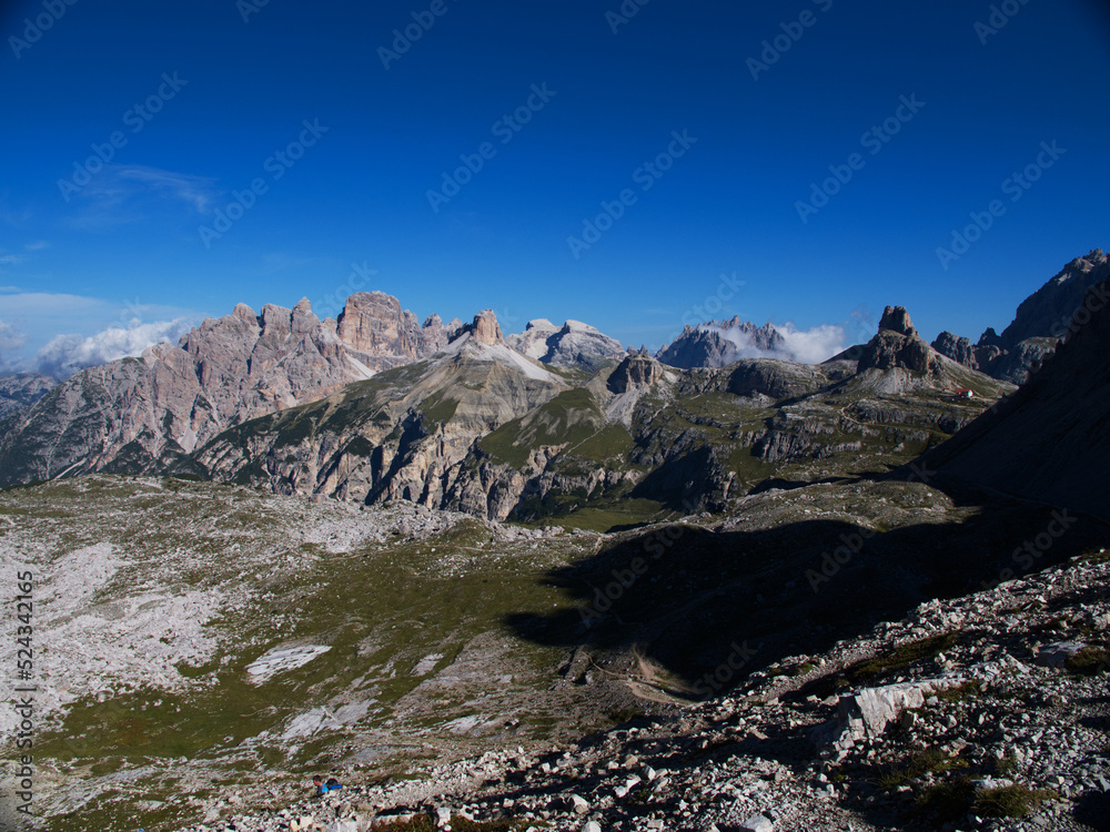 Obraz premium Passeggiando per le Tre Cime di Lavaredo