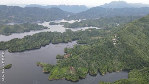 The Mountains and Fjords of Milford Sound and Doubtful Sound, New Zealand. Bengoh Valley, Sarawak.