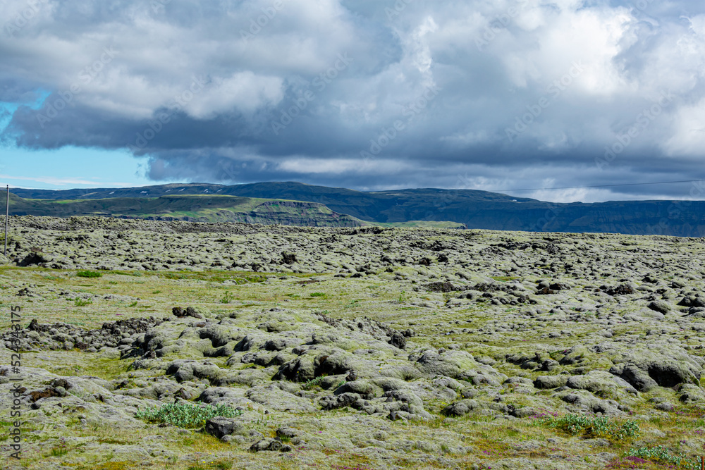 Volcanic Lava Fields Volcanic Lava Fields