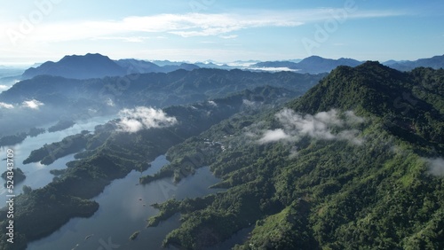 The Mountains and Fjords of Milford Sound and Doubtful Sound, New Zealand. Bengoh Valley, Sarawak.