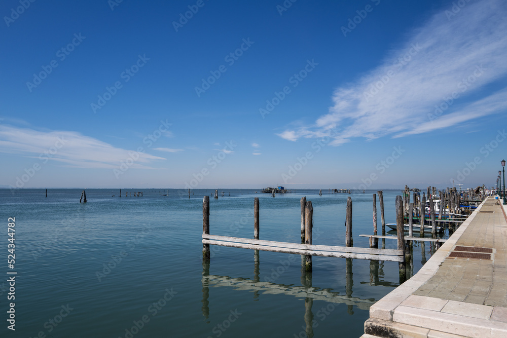 Venice lagoon form Pellestrina