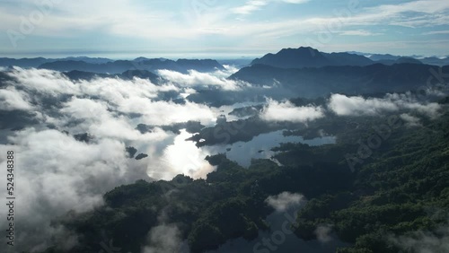Wallpaper Mural The Mountains and Fjords of Milford Sound and Doubtful Sound, New Zealand. Bengoh Valley, Sarawak. Torontodigital.ca