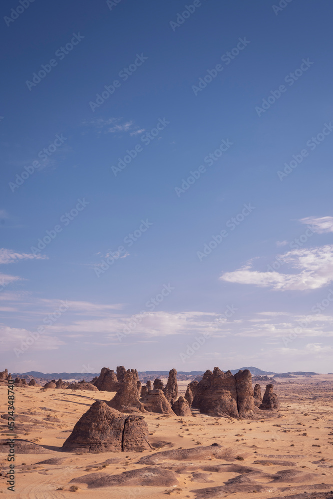 rocks in the desert