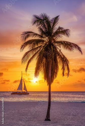 "Aruba Sunset Sailing"