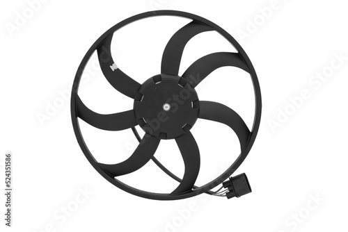  fan without housing, radiator, temperature
