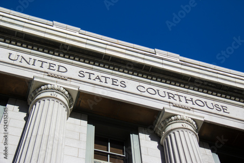 Frank Moss United States Courthouse in Salt Lake City Utah.