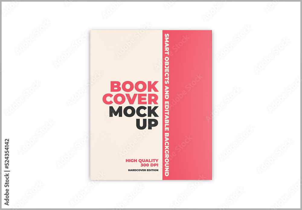Book Mockup Top View Stock Template | Adobe Stock