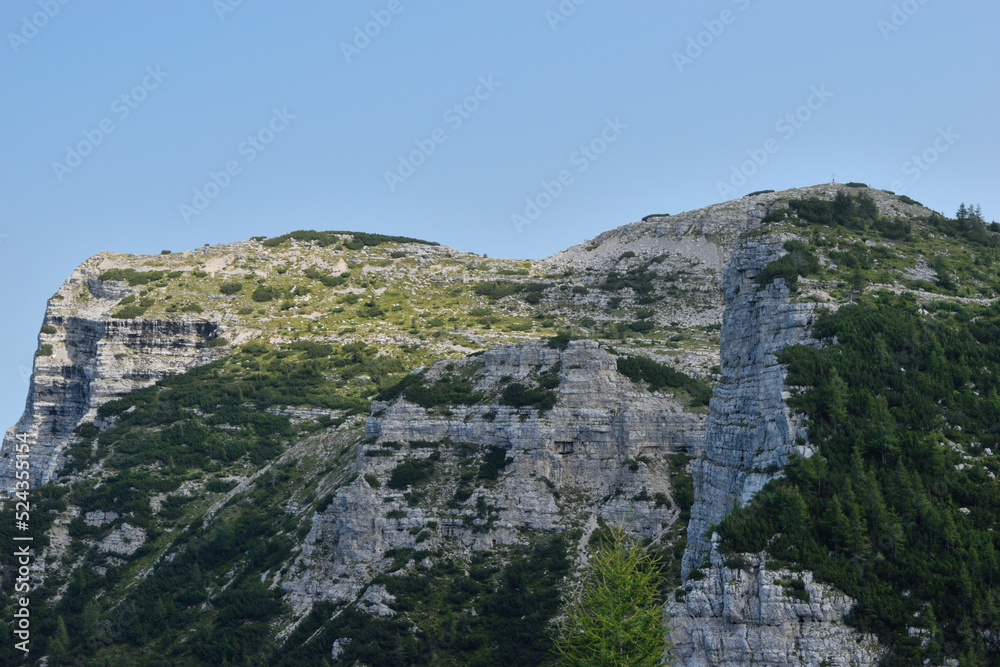 Fototapeta premium view from the top of the cliff