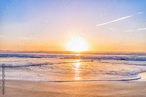 Fototapete sunrise over the sea