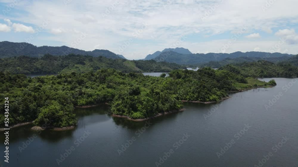 The Mountains and Fjords of Milford Sound and Doubtful Sound, New Zealand. Bengoh Valley, Sarawak.