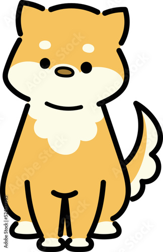 かわいい犬のイラスト