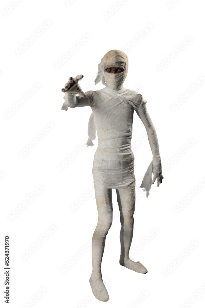 Mummy standing with claw hands Mummy standing with claw hands