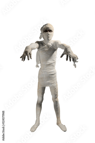 Mummy standing with claw hands