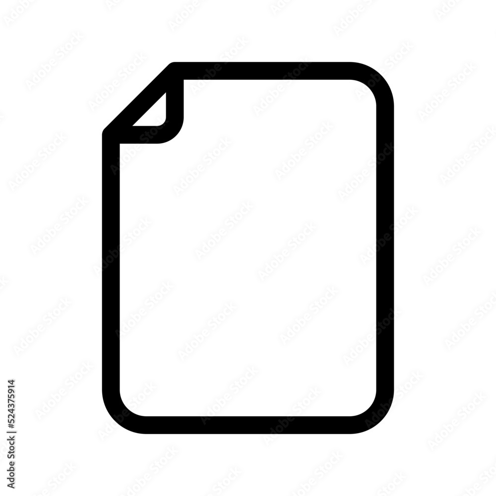 File icon. document sign. vector illustration