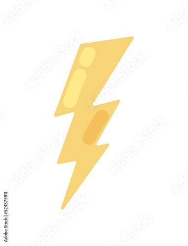 Free Download lightning cartoon icon - GFXLoad