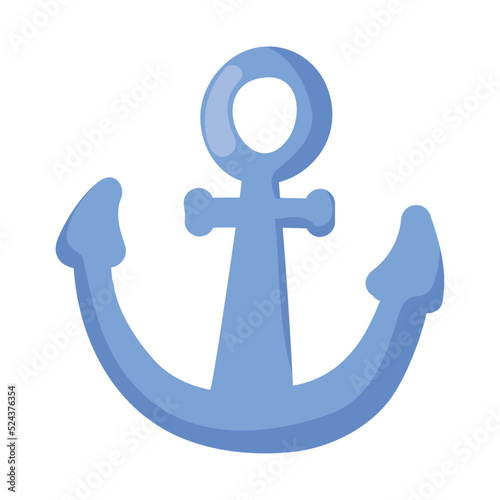 anchor cartoon icon