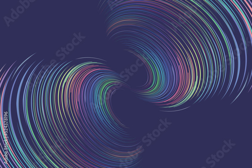 Colorful spiral swirls abstract texture background