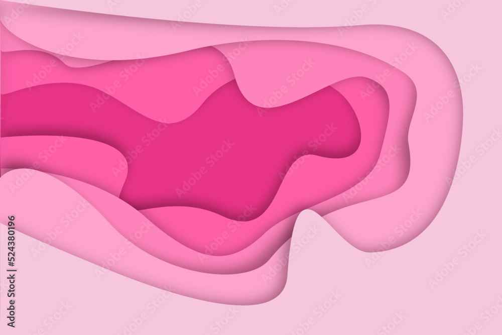 Paper cut background. Abstract paper decoration for design textured with cardboard wavy layers. Carving art. Cover layout design template Paper cut background. Abstract paper decoration for design textured with cardboard wavy layers. Carving art. Cover layout design template