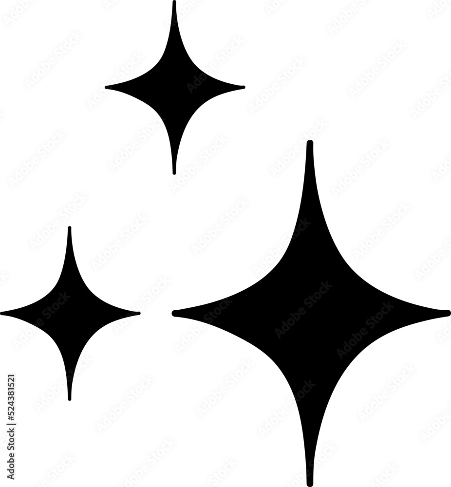 Shine icon symbol vector. on white background.eps Shine icon symbol vector. on white background.eps