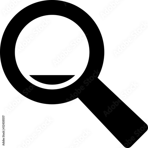 Search icon. Magnifying, magnifier, loupe icon vector isolated.eps