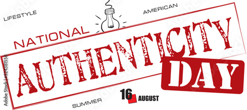 National Authenticity Day