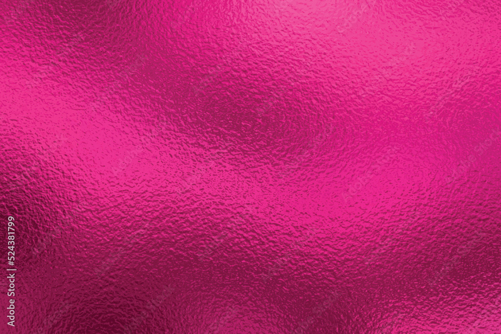Pink foil texture background vector. - obrazy, fototapety, plakaty 
