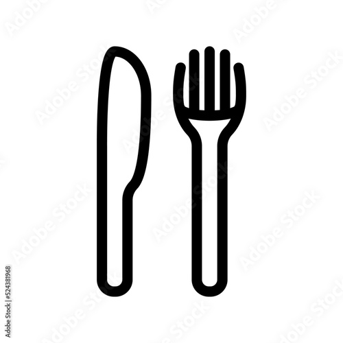 Fork icon template