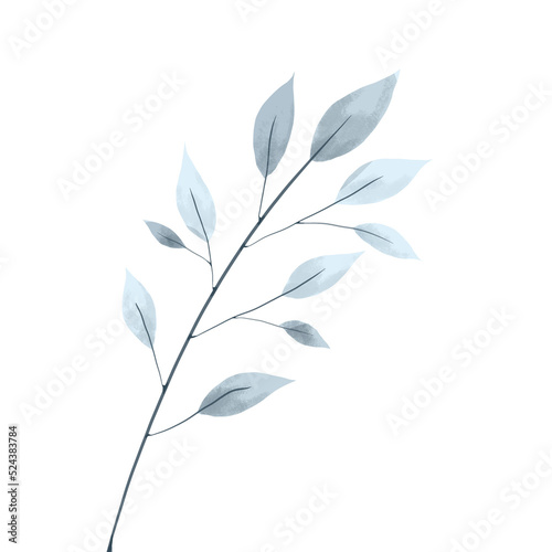 Hello winter with blue leaves watercolor floral bouquet Png  Greenery Elements Wildflowers Spring with Wreaths on Transparent background Png