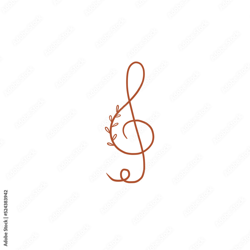 note line art note line art