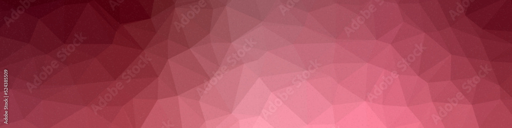Obraz premium Rosewood color Abstract color Low-Polygones Generative Art background illustration