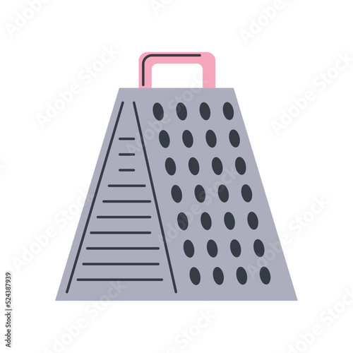 steel grater kitchen icon