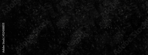 Fotografia Dark black grunge textured concrete background