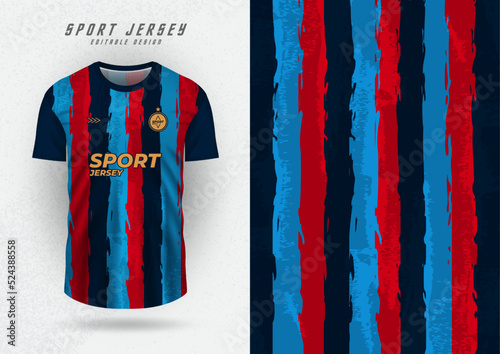 Background mockup for sports jerseys, jerseys, running shirts, multi-colored stripes.
