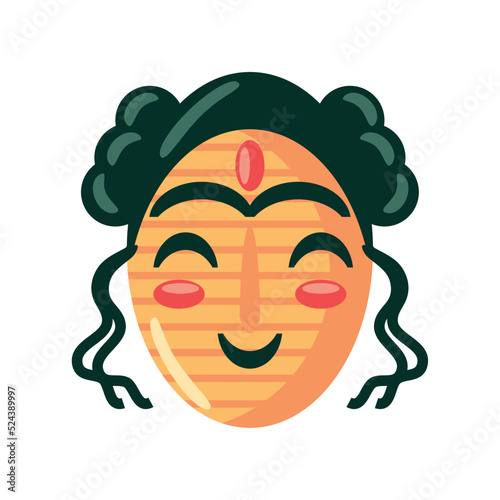 female korean mask