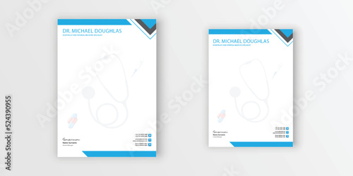 Medical Doctors Prescription Letterhead Design Pad