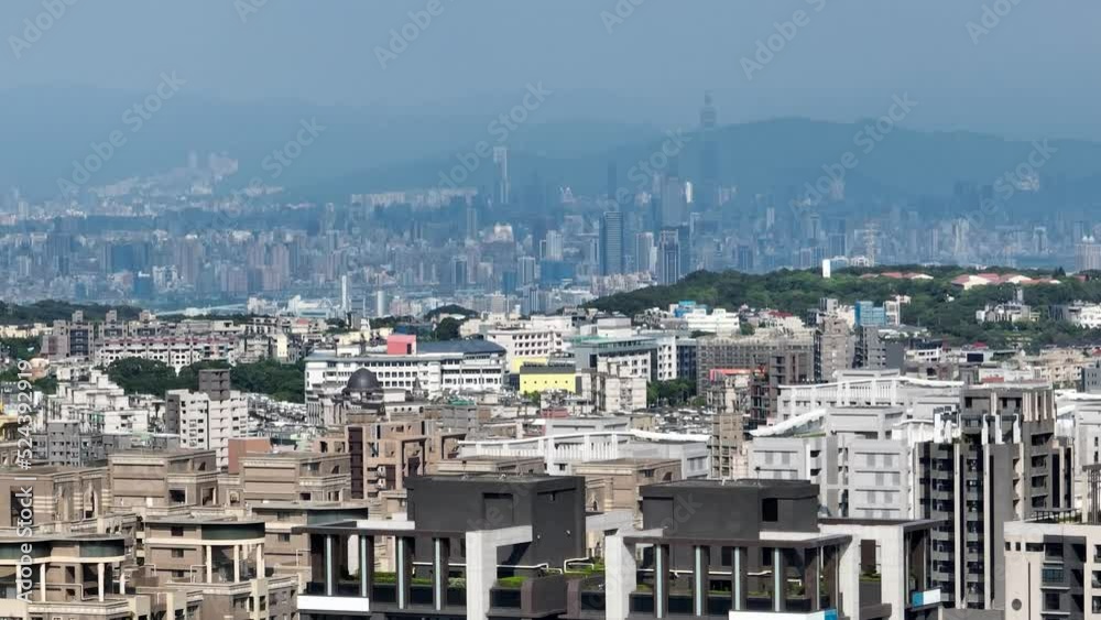 Lin Kou, Taiwan, Top view of Lin Kou city Lin Kou, Taiwan, Top view of Lin Kou city