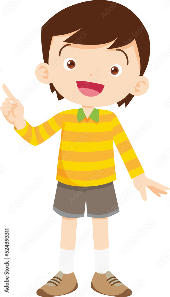 children or kids cartoon character