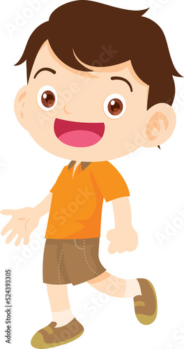 children or kids cartoon character