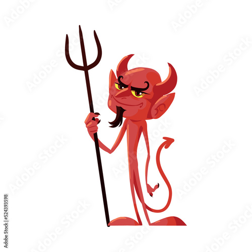 halloween devil character, icon
