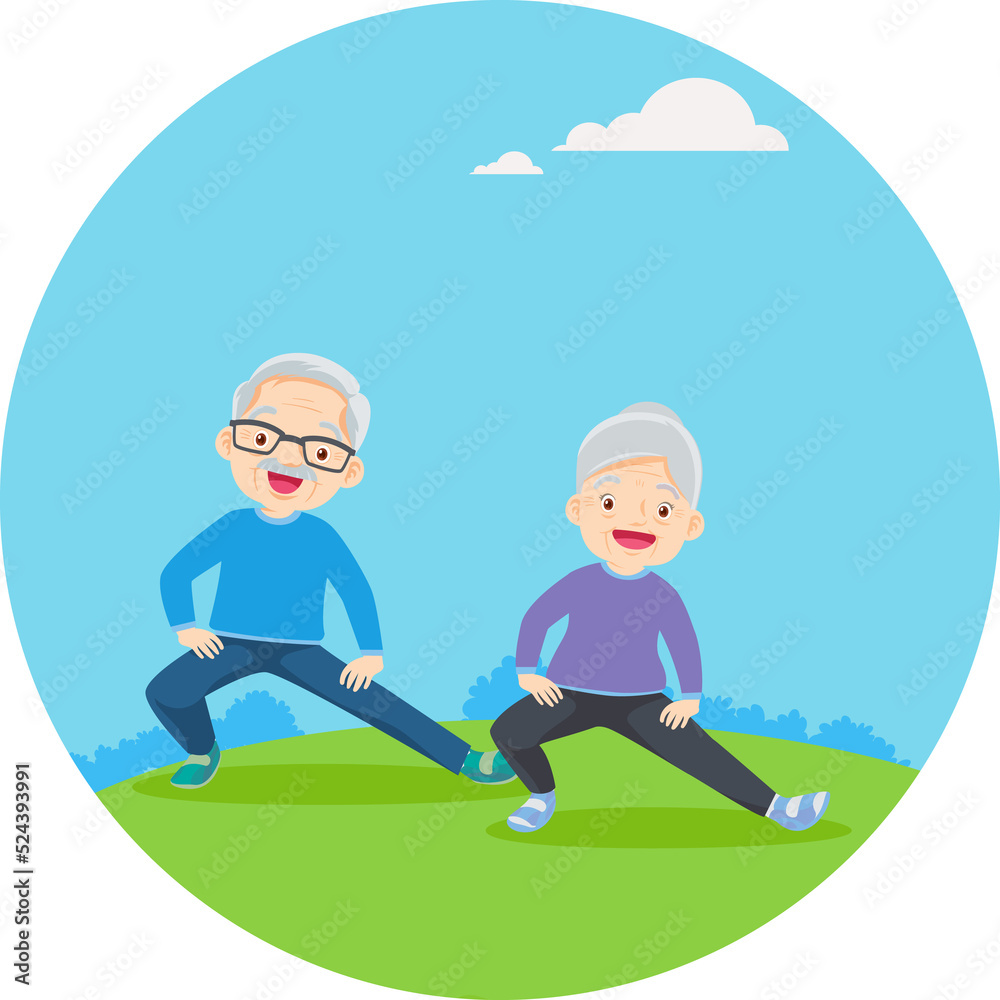 people training exercise cartoon character people training exercise cartoon character