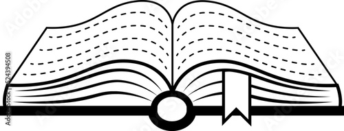 open book, icon design