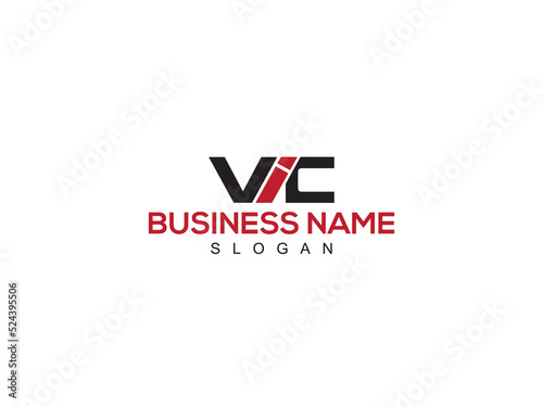 Initial VIC Logo Icon, Creative vic Letter Logo Icon With Modern Vector Art For Any Type Of Business photo