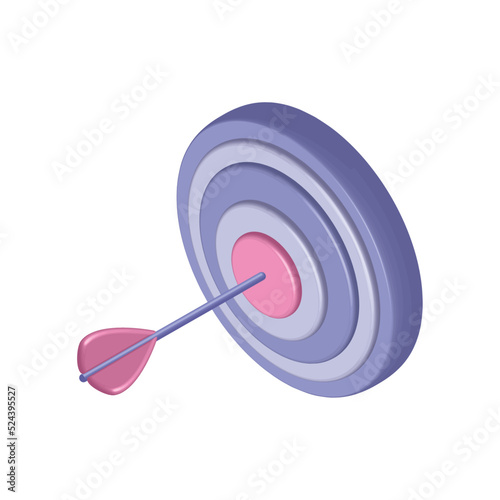 isometric target icon